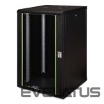 Citas preces Digitus  Wall Mounting Cabinet | DN-19 20U-6/6-SW | Black 