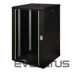 Citas preces Digitus  Wall Mounting Cabinet | DN-19 20U-6/6-SW | Black 