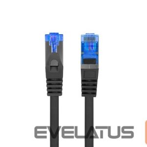 Monitoru piederums Lanberg  Patchcord Cat.6A S/FTP LSZH CCA | PCF6A-10CC-0300-BK | 3 m 