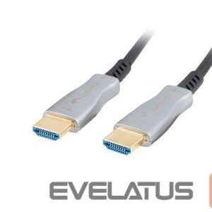 Monitoru piederums Lanberg  CA-HDMI-20FB-1000-BK | HDMI to HDMI | 100 m 