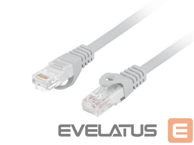 Monitoru piederums Lanberg Patchcord Cat.6 UTP LSZH CU | PCU6-10CU-0200-S | 2 m