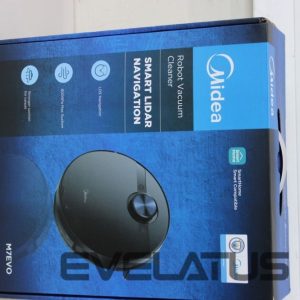 Putekļusūcējs Midea  SALE OUT.  M7 Evo Robot Vacuum Cleaner, Black |  Robot Vacuum Cleaner | M7 Evo | Dry | Lithium ion | 5200 mAh | Dust capacity 0.43 L | 1500 Pa | Black | BROKEN CAP ON BACK 