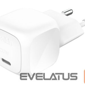 Adapteris Belkin  20W USB PD Wall Charger with PPS White