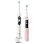 Zobu birste Oral-B  Electric Toothbrush | iO6 DuoPack | Rechargeable | For adults | Number of brush heads included 2 | Number of teeth brushing modes 5 | White/Pink 