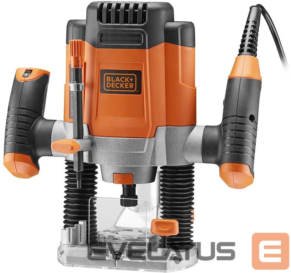 Cita mazā sadzīves tehnika Black & Decker Electric Freza | KW1200E-QS | 1200 W