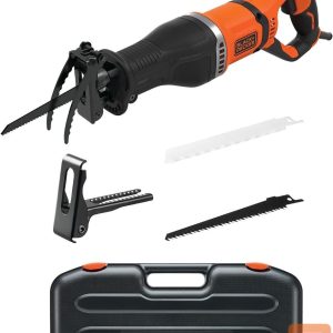 Vadu austiņas Black & Decker  | Reciprocating Saw with Kit Box | BES301K-QS | 750 W 