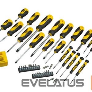 Cita mazā sadzīves tehnika Stanley  | Screwdriver Set in Bag Set of 42 pcs | STHT0-62113 