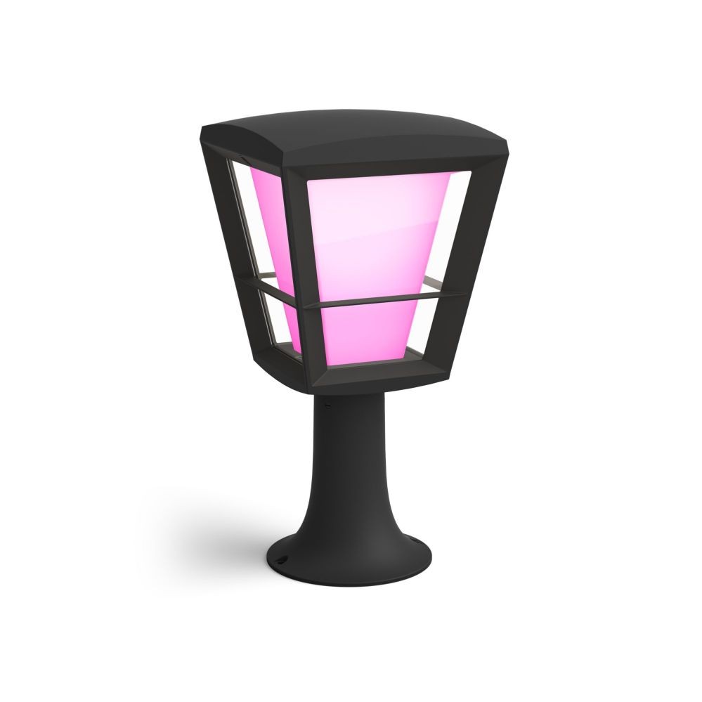 Galda lampa Philips Hue WCA Econic Outdoor Pedestal Lantern | 15 W | 2000-6500 Hue White Colour Ambiance