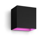 Galda lampa Philips Hue  WCA Resonate Outdoor Downward Wall Lantern, Black | 8 W | 2000-6500 Hue White Colour Ambiance