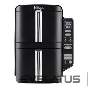 Galda grils Ninja  Double Stack Vertical Air Fryer with 2 Stacking Drawers | SL300EU | Power 2470 W | Capacity 7.6 L | Black 