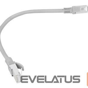 Monitoru piederums Lanberg  Patchcord CAT.6 UTP 0.25M grey fluke passed 