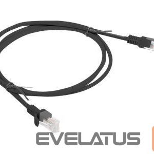 Monitoru piederums Lanberg  Patch cable - CAT 6 | RJ-45 - male | RJ-45 - male | RJ-45 - male to RJ-45 - male | 1 m 