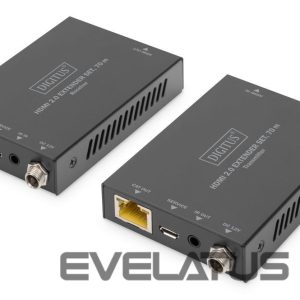 Lādētājs Digitus  | HDMI Extender Set, 4K/60Hz, 70 m | DS-55506 