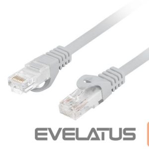 Monitoru piederums Lanberg  Patchcord Cat.6 UTP LSZH CU Fluke Passed, Grey | PCU6-10CU-0500-S | 5 m 