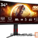 Monitors AOC  CU34G4 | 34 " | Fast VA | UWQHD | 21:9 | 180 Hz | 1 ms | 3440 x 1440 pixels | 300 cd/m² | HDMI ports quantity 2 | Black 