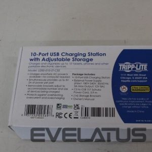 Cita datorprece Tripp Lite  10 Port USB Charging Station with Adjustable Storage | U280-010-ST-CEE | UNPACKED, SCRATCHED 