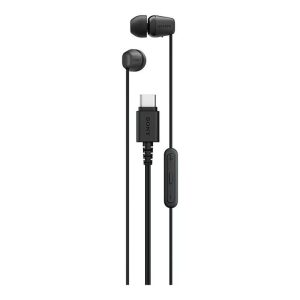 Bezvadu austiņas Sony  IER‑EX15C USB‑C Wired Earbuds with Mic, Black | 