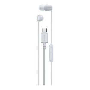 Bezvadu austiņas Sony  IER‑EX15C USB‑C Wired Earbuds with Mic, White | 