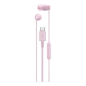 Bezvadu austiņas Sony  IER‑EX15C USB‑C Wired Earbuds with Mic, Pink | 