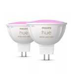 LED spuldze Philips Hue  WCA 6.3W 12V MR16, 2pcs | GU5.3 