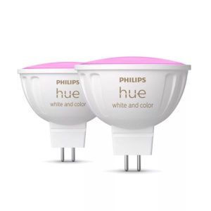 LED spuldze Philips Hue  WCA 6.3W 12V MR16, 2pcs | GU5.3 