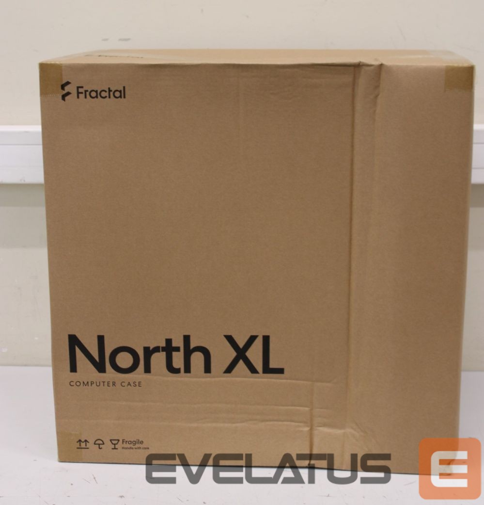 Datoru korpusi Fractal Design SALE OUT. North XL Chalk White TG Clear | North XL | Chalk White TG Clear | Mid-Tower | DAMAGED PACKAGING | Power supply included No