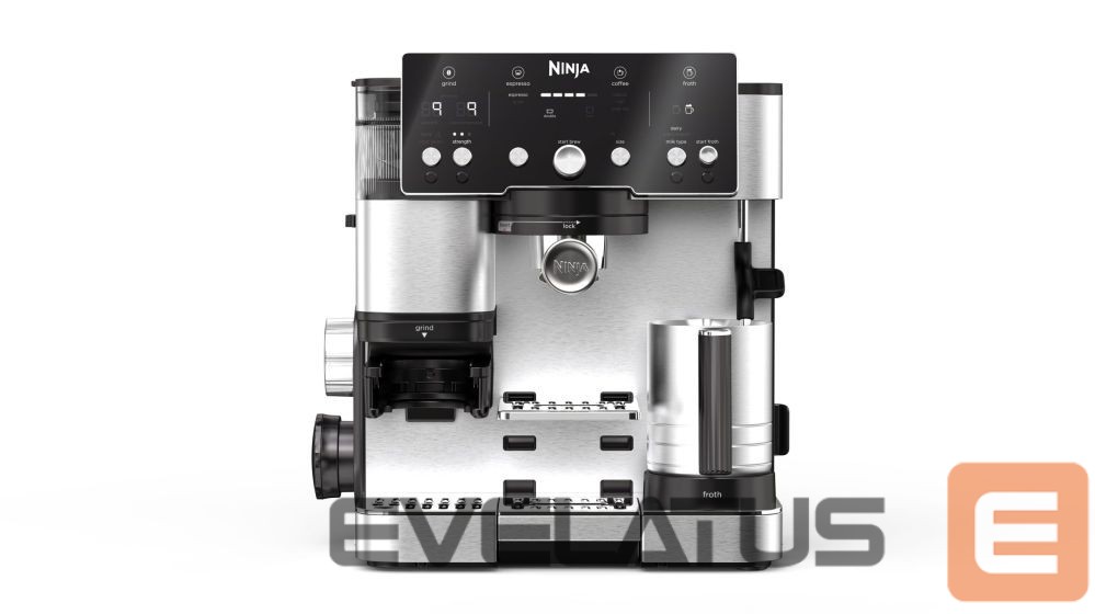 Cita mazā sadzīves tehnika Ninja | Luxe Cafe Essential Espresso Machine | ES501EU | Pump pressure 9 bar | Built-in milk frother | Semi-automatic | Black