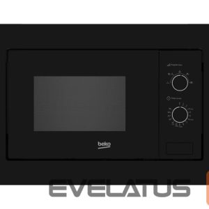 Mikroviļņu krāsns Beko  BMOB20202B Microwave oven, Free standing, Capacity 20 L, Power 800 W, No display, Black | 