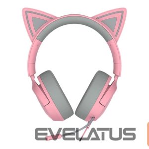 Bezvadu austiņas Razer  Kraken Kitty V3 X Headset, Quartz | 