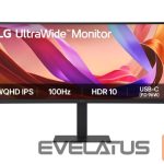 Monitors LG  34U650A-B | 34 " | IPS | 21:9 | 100 Hz | 5 ms | 3440 x 1440 pixels | 300 cd/m² | HDMI ports quantity 2 