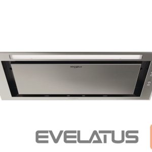 Iebūvējams tvaika nosūcējs Whirlpool  WCT3 63F LTX Hood, Built-in, Width 51.4 cm, B, Max 430 m³/h, LED, Inox | 