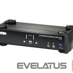 Serveru  - Citi piederumi Aten  CS1922 2-Port USB 3.0 4K DisplayPort KVMP Switch 