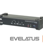 Serveru  - Citi piederumi Aten  | 4-Port USB3.0 4K DisplayPort KVMP Switch with Built-in MST Hub | CS1924M 