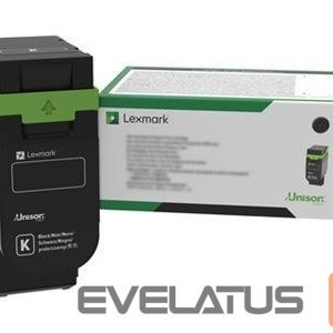 Aksesuāri un izejmateriāli LEXMARK  Toner cartridge | Black 