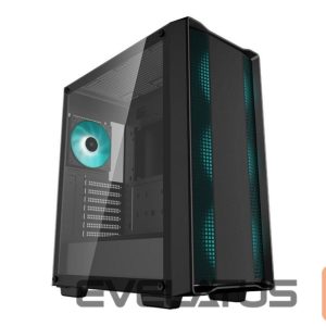 Datoru korpusi Deepcool  Case CC560 V2 Black Mid-Tower Power supply included No 