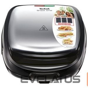 Tosters TEFAL  SW342D38 Sandwich Maker, Black/Stainless Steel 