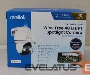 Web kamera Reolink  SALE OUT.  Go Series G440 4K 4G LTE Wire Free Camera, White, DAMAGED PACKAGING | 4K 4G LTE Wire Free Camera | Go Series G440 | Dome | 8 MP | Fixed | IP64 | H.265 | MicroSD (Max. 128GB) | DAMAGED PACKAGING 