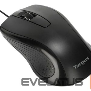 Datora pele Targus  Full-Size Optical Antimicrobial Wired Mouse | Mouse | Full-Size Optical Antimicrobial | Wired | Black 