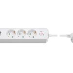 Automātslēdzis Goobay  41264 3-Way Power Strip with Switch and USB | Sockets quantity 3 