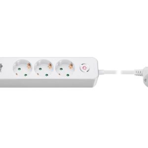 Automātslēdzis Goobay  41264 3-Way Power Strip with Switch and USB | Sockets quantity 3 