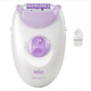 Epilators Braun  Epilator | SE3-000 Silk épil 3 | Number of power levels 2 | White/Purple 