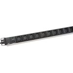 Automātslēdzis Digitus  Aluminum outlet strip, IEC C14 plug | DN-95404 | Sockets quantity 10 