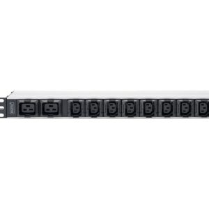 Automātslēdzis Digitus  Socket Strip with Aluminum Profile, 10-way, IEC C20 plug | DN-95427 | Sockets quantity 7 