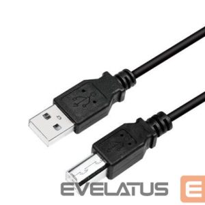 Kabelis Logilink  USB cable USB 2.0 A to B 2x male CU0009B 5 m, USB-A male, USB-B male 