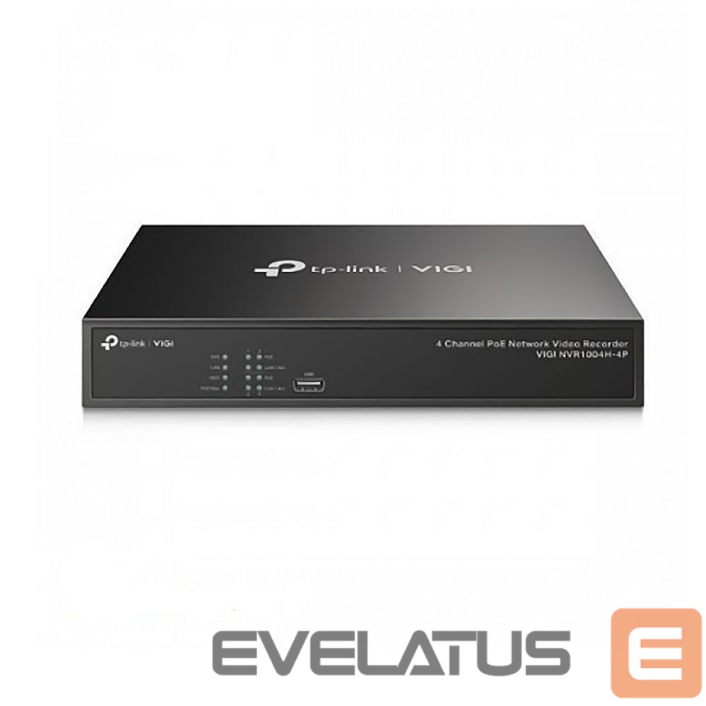 novērošanas aksesuari TP-Link NET VIDEO RECORDER 4CH/VIGI NVR1004H