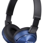 Bezvadu austiņas Sony  Foldable Headphones MDR-ZX310 Headband/On-Ear, Blue 