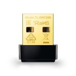 Kabelis TP-Link  Nano USB 2.0 Adapter TL-WN725N 2.4GHz, 802.11n, 150 Mbps, Internal antenna 