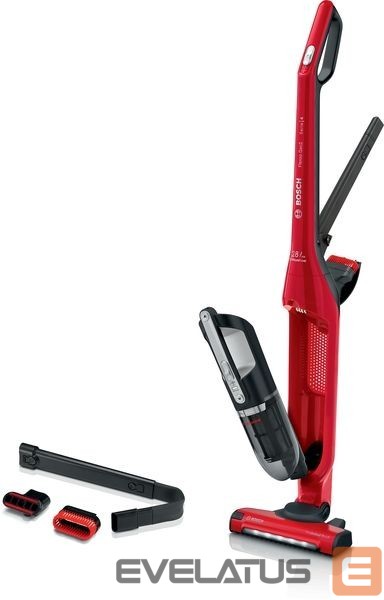 Putekļusūcējs Bosch Vacuum cleaner Flexxo Gen2 28Vmax ProAnimal BBH3ZOO28 Cordless operating, Handstick, 25.2 V, Operating time (max) 55 min, Red, Warranty 24 month(s)