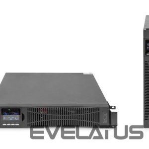 Serveri Digitus  OnLine UPS, rack/tower, 3000VA, 3000W, LCD, 8 x C13, 1 x C19, RS-232, USB, SNMP card (optional), relay card (optional) 