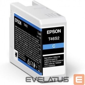 Aksesuāri un izejmateriāli EPSON  UltraChrome Pro 10 ink T46S2 Ink cartrige, Cyan 
